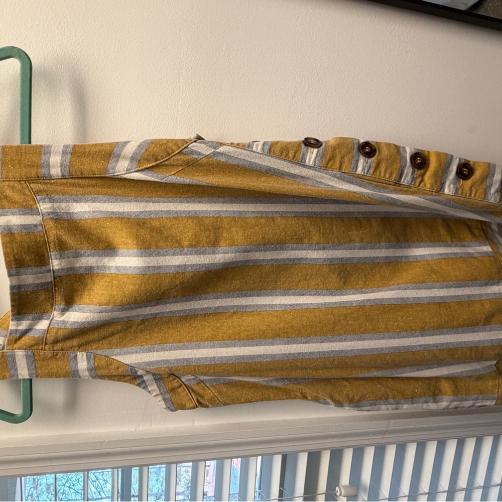 Karlie Mustard and Blue Boutique Dress